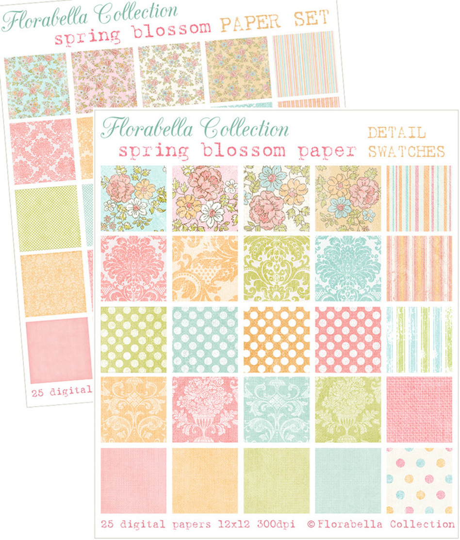 Florabella Spring Blossom Papers